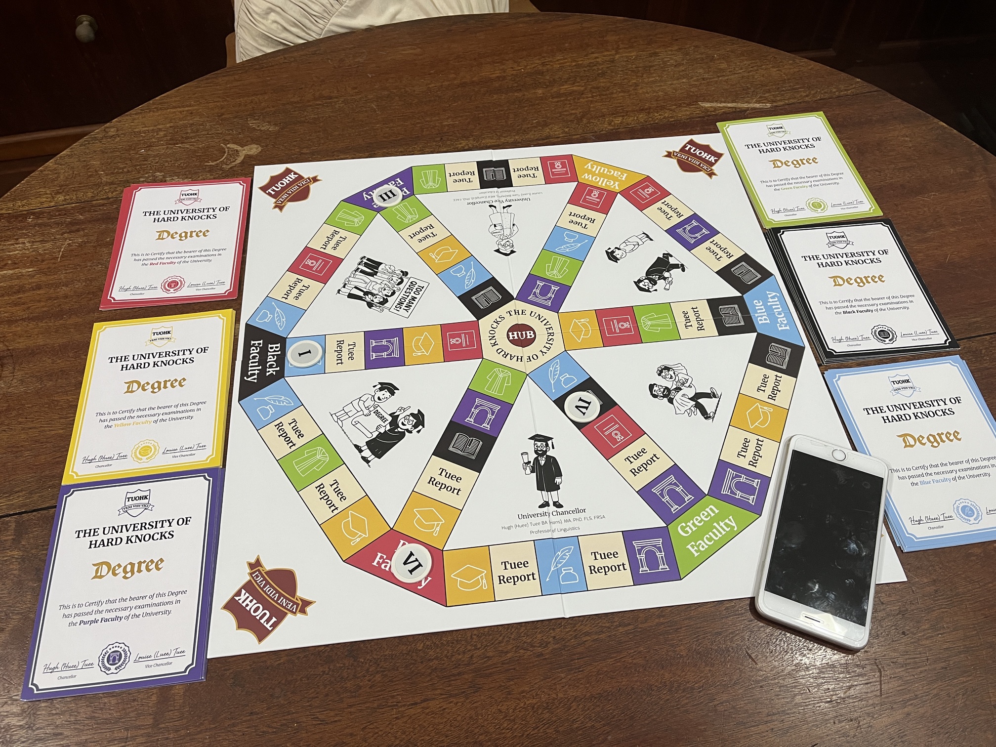 Educational knowledge game